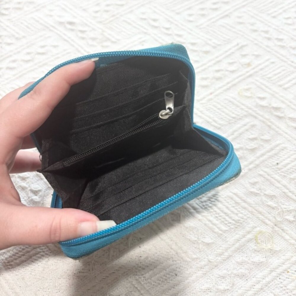 Bundle Blue Patterned Women's Elephant Wallet - image 6